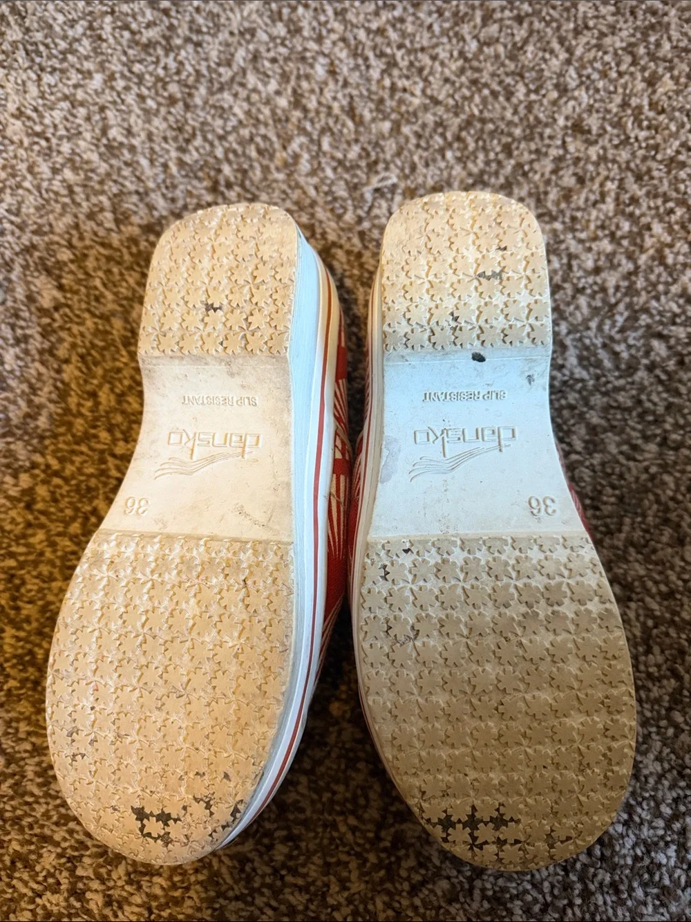 Womens’ Dansko Slip-On Canvas Shoes size 36